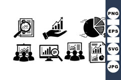 Business Analytics Icons For Reports And Presentations Product Image 1