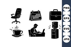 Office Work Icon For Business Design Product Image 1