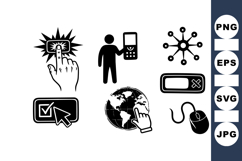 Vector Technology Icon Clipart For Web Use Product Image 1