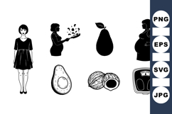 Healthy Lifestyle SVG Illustration For Wellness Projects Product Image 1