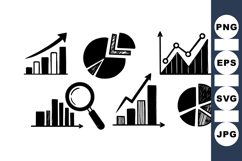 Hand Drawn Analytics Icon For Presentations Product Image 1