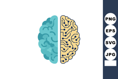 Human brain half organic half digital circuit technology con Product Image 1
