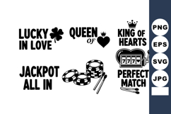 Lucky Queen King Jackpot Poker Casino Icons Product Image 1