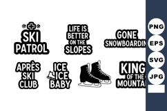 Ski Patrol Snowboarding Winter Sports Vector Product Image 1