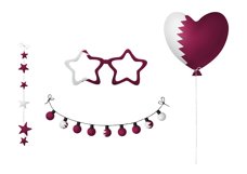 National, Patriotic Party Bundle. Qatar Product Image 2