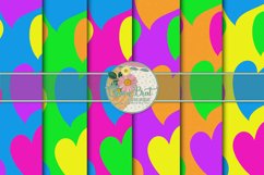 Summer Lovin' Heart Papers Product Image 1