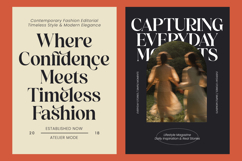 Qeftlight - Elegant Contrast Serif Product Image 2