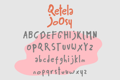 Qetela Joosy a Doodly Typeface Font Product Image 8