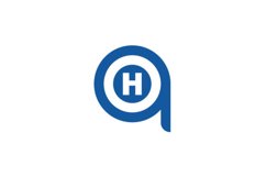 QH HQ Logo design Product Image 1