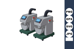 Industrial food mixer machines with digital control panels a Product Image 1