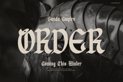 Qindret | Blackletter Typeface Product Image 3