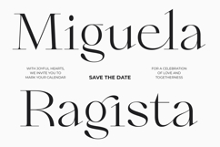 Qiona - Thin Serif Font Product Image 10