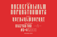 Qiropt Bold Modern Blackletter Display Typeface Product Image 7