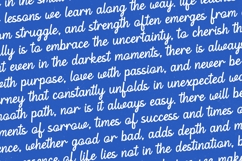 Qisplay Anakia - Modern Script Bold Product Image 16