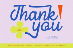 Qisplay Anakia - Modern Script Bold Product Image 20