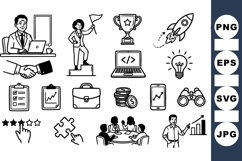 Business Success Icon Pack For Presentations And Websites Product Image 1