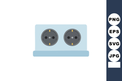 European style electrical power socket outlet design for hom Product Image 1