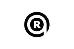 QR RQ Logo design Product Image 1
