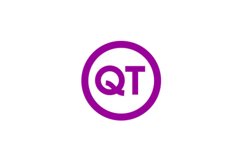QT logo design Product Image 1