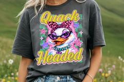Sarcastic Quack Headed Funny Duck Pun Farm Animal Product Image 3