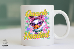 Sarcastic Quack Headed Funny Duck Pun Farm Animal Product Image 4