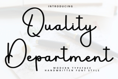 Quality Department Product Image 1