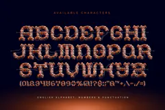 Quantum NRG - Color Bitmap Font Product Image 4