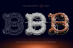 Quantum NRG - Color Bitmap Font Product Image 5