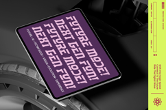 Quantum Orbitals Signal Bold Extended Futuristic Sans Serif Product Image 4
