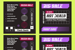 Quantum Orbitals Signal Bold Extended Futuristic Sans Serif Product Image 5