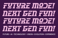 Quantum Orbitals Signal Bold Extended Futuristic Sans Serif Product Image 10