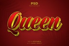 Queen 3D editable text effect Product Image 1