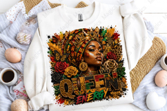 Queen Energy Afrocentric Woman PNG Design for Black Product Image 5
