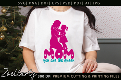 Mothers Day SVG for Cricut Mommy Mom Mama T-shirt Mug Design Product Image 1