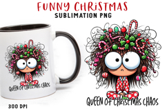 Funny Christmas Quote Clipart Sublimation PNG Product Image 26