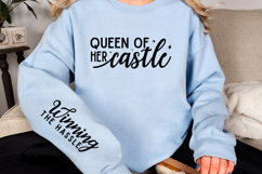 Queen of her castle Sleeve SVG Product Image 2