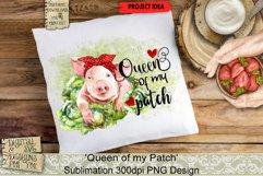 Queen of my Patch PNG Digital File for sublimation, DTG printing, Iron-on transfers etc.
