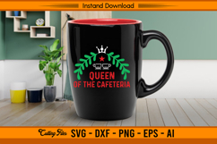 Queen Of The Cafeteria SVG for Lunch Lady Appreciation Product Image 3