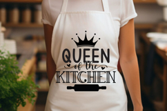 Queen of the kitchen SVG Product Image 1