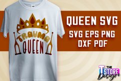 Queen SVG Design | Queen Quotes SVG Design | Queen v.1 Product Image 1