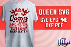 Queen SVG Design | Queen Quotes SVG Design | Queen v.2 Product Image 1