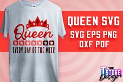 Queen SVG Design | Queen Quotes SVG Design | Queen v.2 Product Image 1
