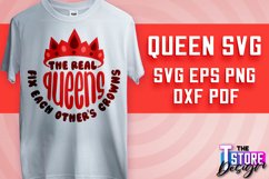 Queen SVG Design | Queen Quotes SVG Design | Queen v.2 Product Image 1