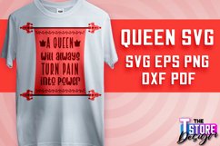 Queen SVG Design | Queen Quotes SVG Design | Queen v.2 Product Image 1