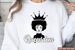 Queendom SVG, Sassy Quote SVG Product Image 1