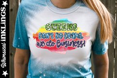 Queens Don&#039;t Do Drama Tie Dye Sublimation Clipart Product Image 1