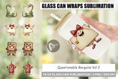 Questionable Bargains Glass Can Product Image 1