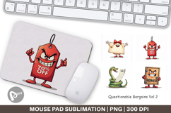 Questionable Bargains Mouse Pad Product Image 1