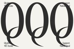 Qugotic - Modern Alternate Serif Product Image 10