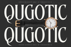 Qugotic - Modern Alternate Serif Product Image 15